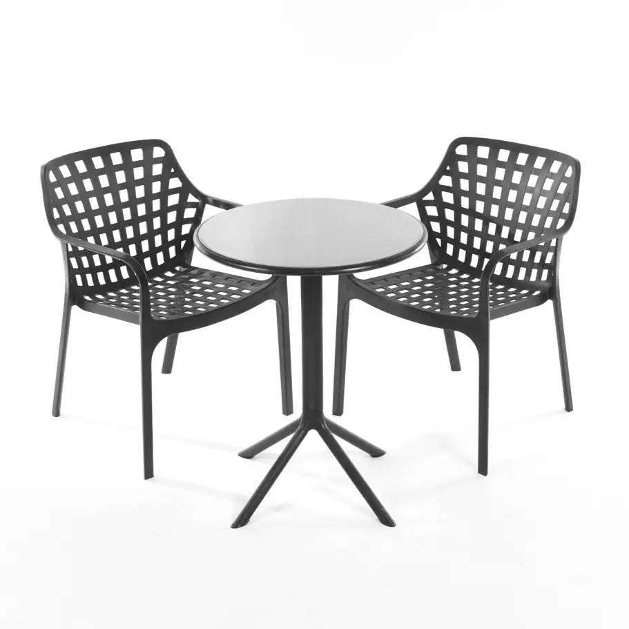 OG Set 4 (2 OG Chairs + 1 Dot round Table 60)