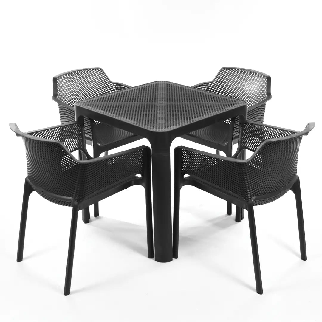 Black Dot Standard Table for Outdoor Sets – Modern design for outdoor dining