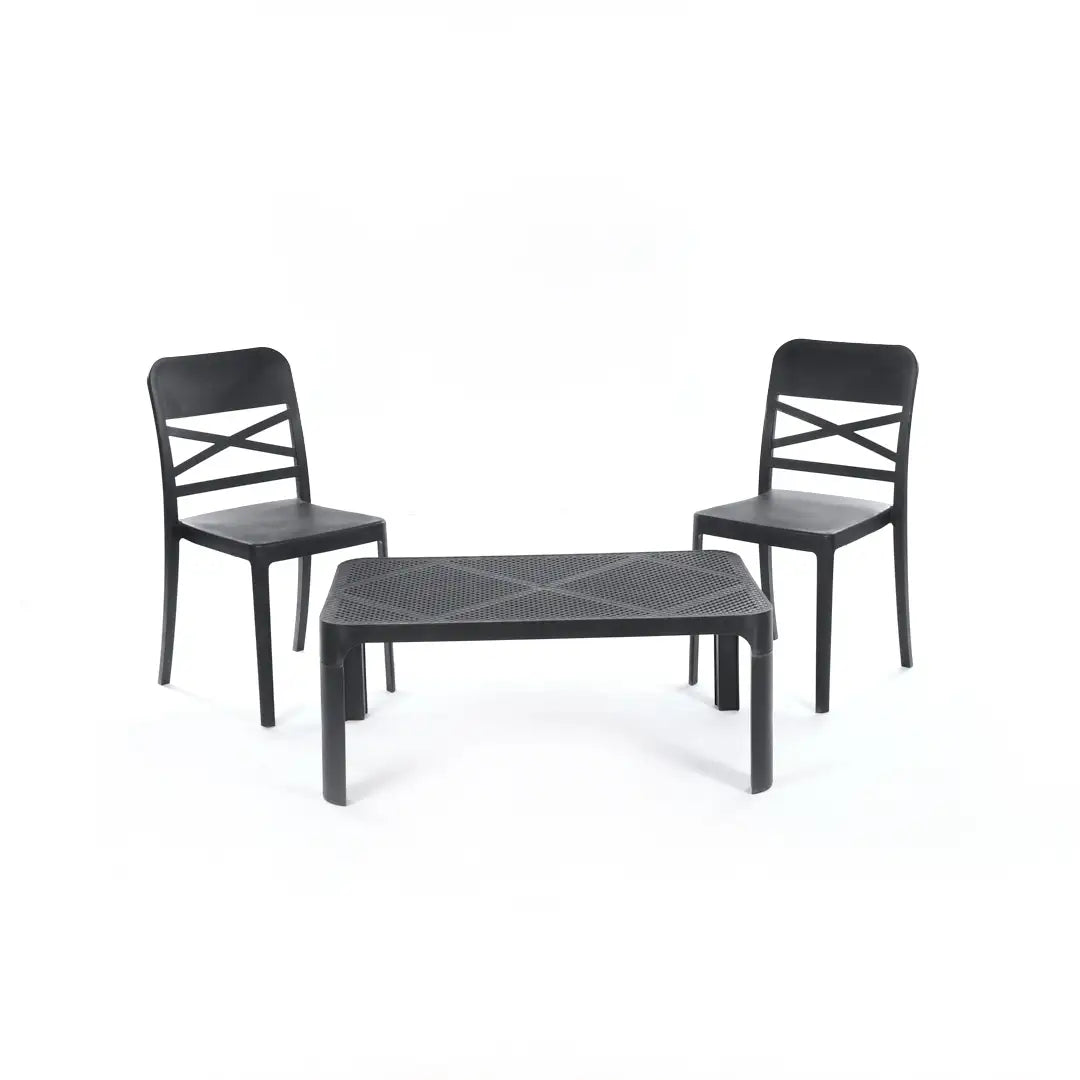 Flexi Chair Set 1 (2 Flexi Chairs + Dot Coffee Table)
