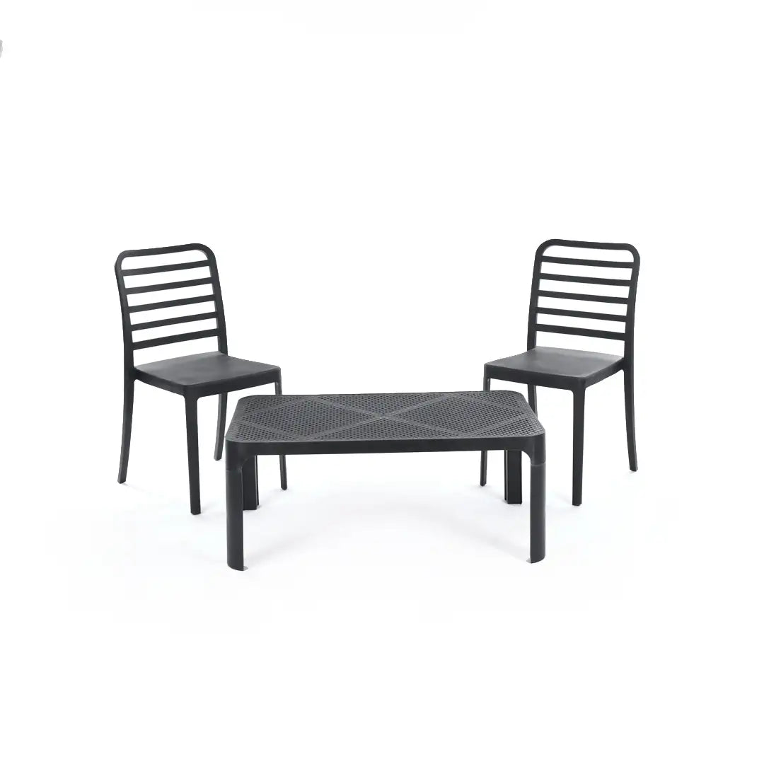 Flexi Chair Set 1 (2 Flexi Chairs + Dot Coffee Table)