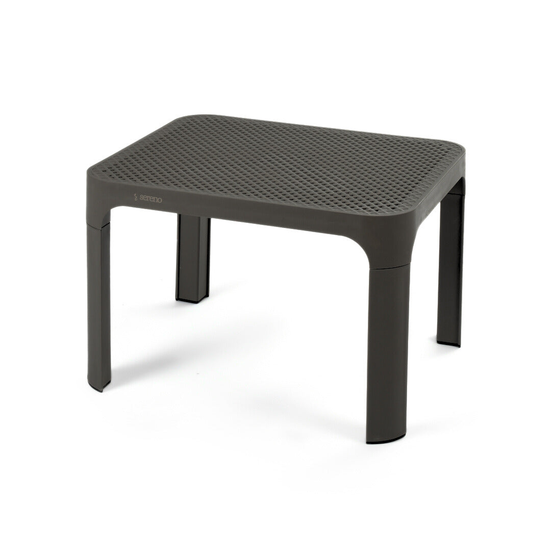 Black Dot Side Table for Outdoor Sets โ Stylish side table for outdoor spaces