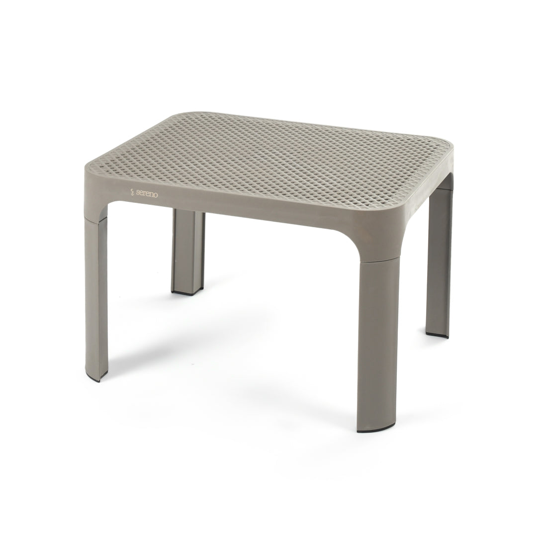 Dark Grey Dot Side Table for Outdoor Sets โ Stylish side table for outdoor spaces