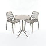 Line Set 4 (2 Line Chairs + 1 Dot round Table 60)