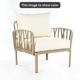 Off white Grey Cushions, Beige Furniture Traverse Chair – Stylish & durable outdoor seating