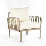 Off white cushions, Beige Furniture Traverse Chair – Stylish & durable outdoor seating