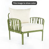 Off White Cushions, Olive green Furniture Traverse Chair – Stylish & durable outdoor seating