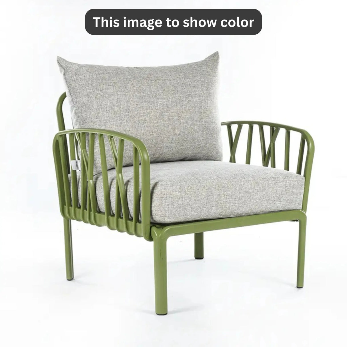 Grey Cushions, Olive green Furniture Traverse Chair – Stylish & durable outdoor seating