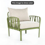 Beige Cushions, Olive green Furniture Traverse Chair – Stylish & durable outdoor seating