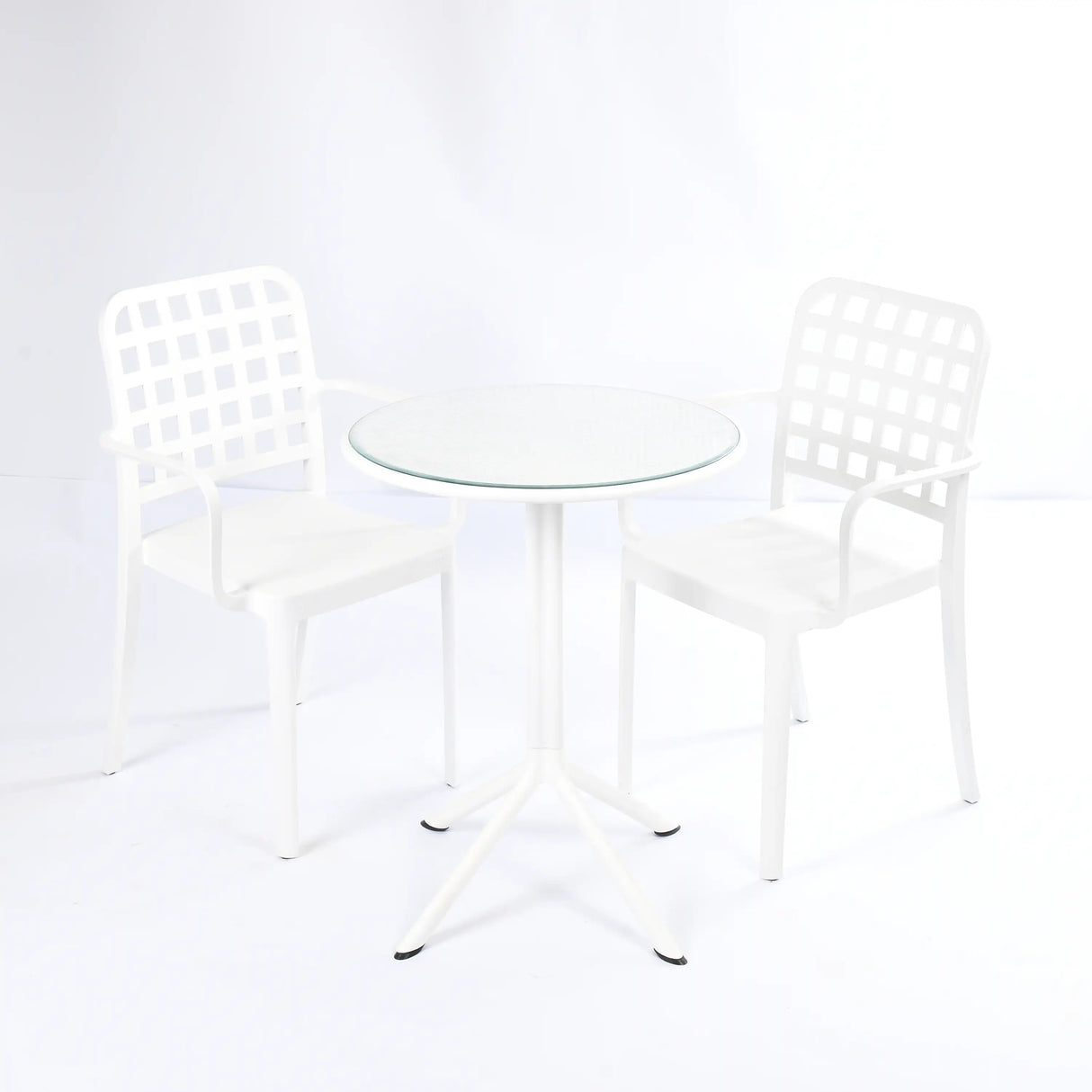 Flexi Armchair Set 3 (2 Flexi- Armchair + Dot Round Table 60)