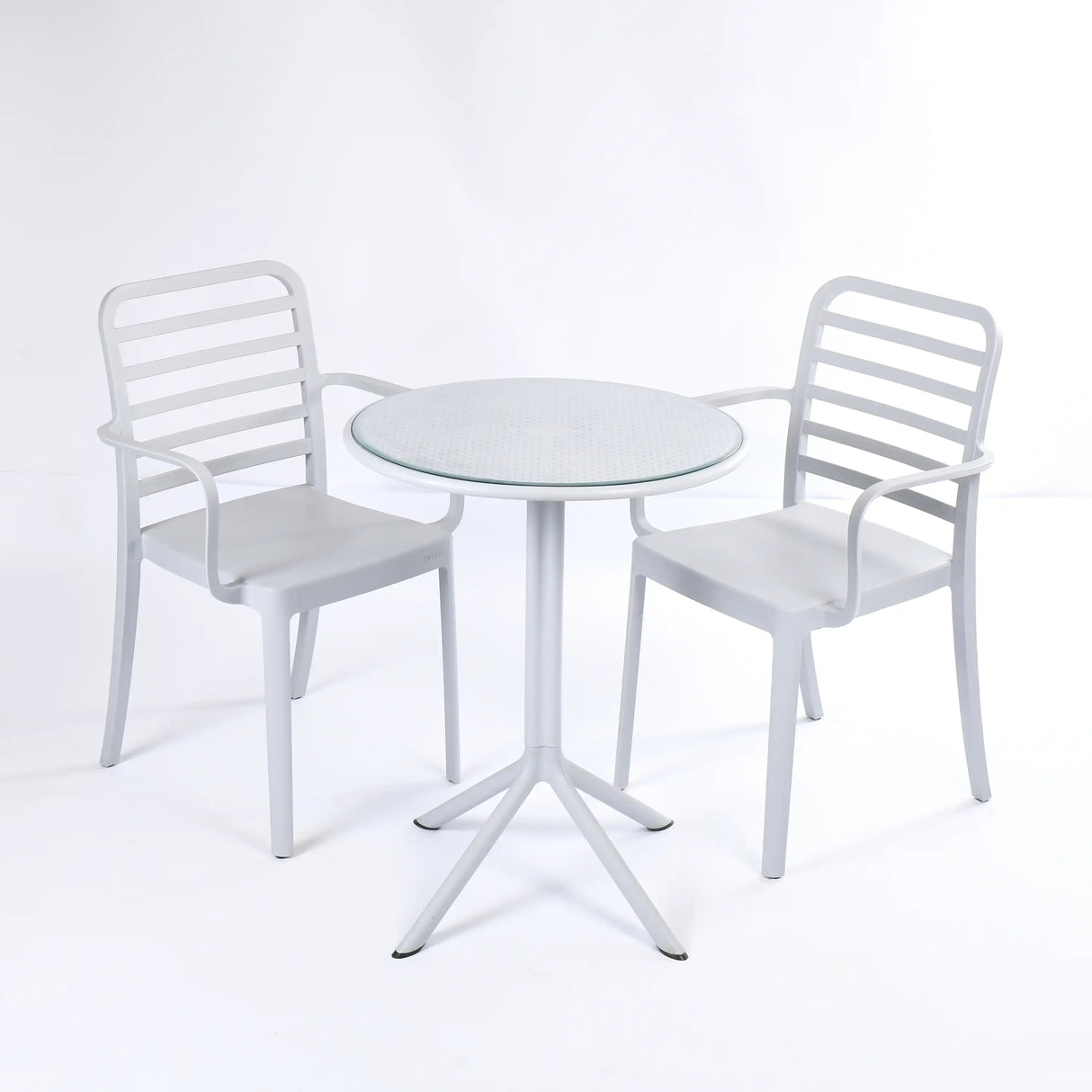 Flexi Armchair Set 3 (2 Flexi- Armchair + Dot Round Table 60)