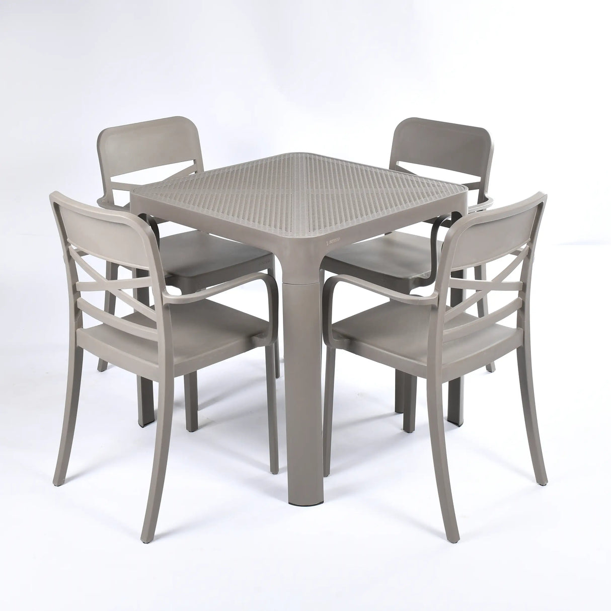 Flexi Armchair Set 2 (4 Flexi Armchairs + 1 Dot Standard Table)