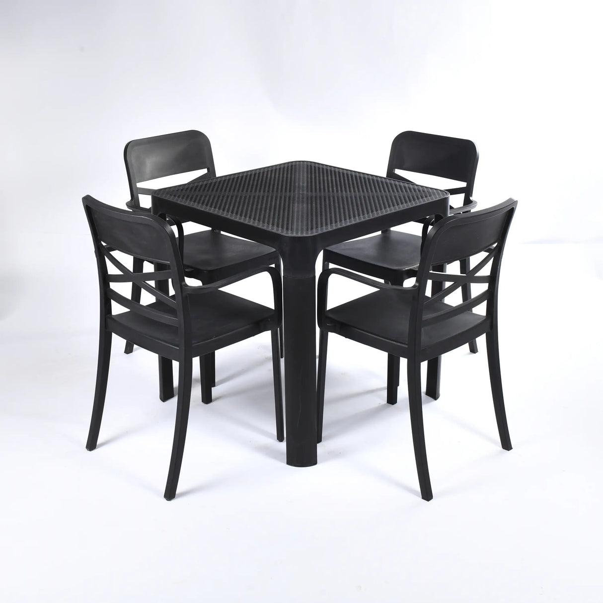 Flexi Armchair Set 2 (4 Flexi Armchairs + 1 Dot Standard Table)