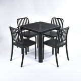 Flexi Armchair Set 2 (4 Flexi Armchairs + 1 Dot Standard Table)