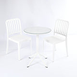 Flexi Chair Set 3 (2 Flexi- Chairs + Dot Round Table 60)
