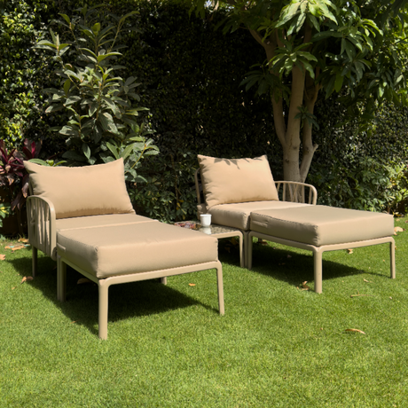 Traverse Two Chaise Lounge With Middle Table for Outdoor Furniture – Stylish chaise lounges with middle table for ultimate outdoor relaxation.