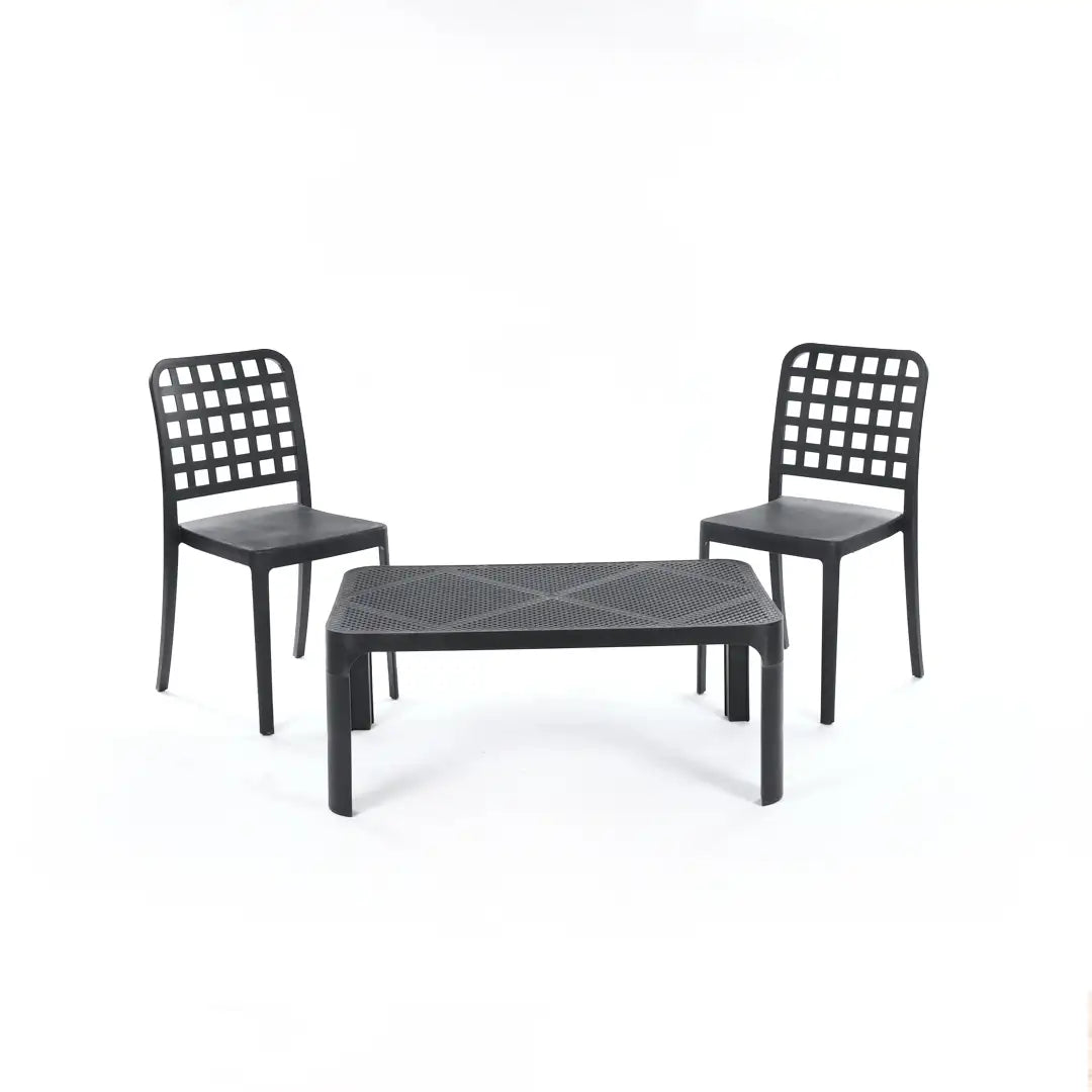 Flexi Chair Set 1 (2 Flexi Chairs + Dot Coffee Table)