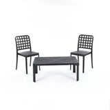 Flexi Chair Set 1 (2 Flexi Chairs + Dot Coffee Table)