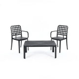 Flexi Armchair Set 1 (2 Flexi Armchair + Dot Coffee Table)