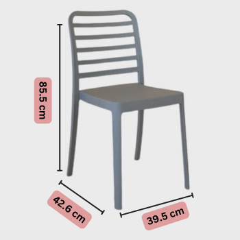 Flexi-H Chair - Chair Dimensions