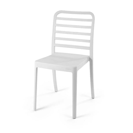 Flexi-H Chair for Outdoor Furniture – Practical and elegant plastic chair for garden seating