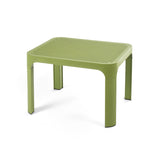 Olive Green Dot Side Table for Outdoor Sets – Stylish side table for outdoor spaces