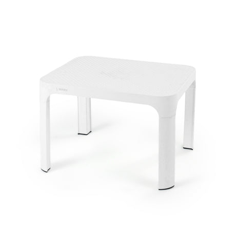 White Dot Side Table for Outdoor Sets – Stylish side table for outdoor spaces