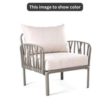 Beige Cushions, Dark Beige Furniture Traverse Chair – Stylish & durable outdoor seating